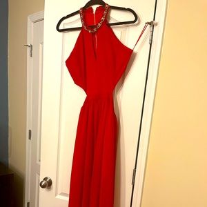 Beautiful Cherry Red formal dress